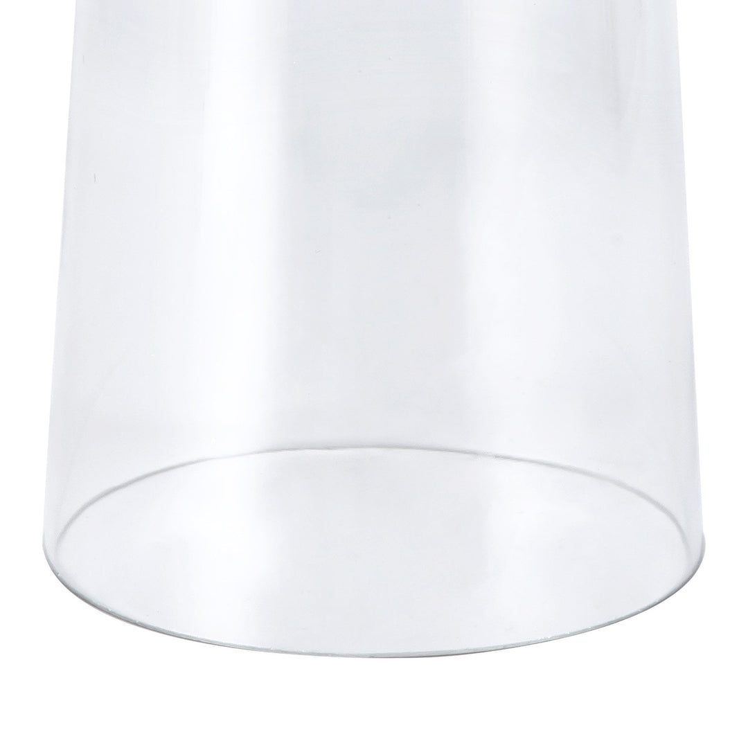 Nelson Lighting NL85709 Raibon Shade Clear