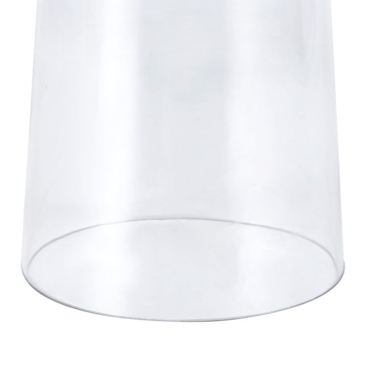 Nelson Lighting NL85709 Raibon Shade Clear