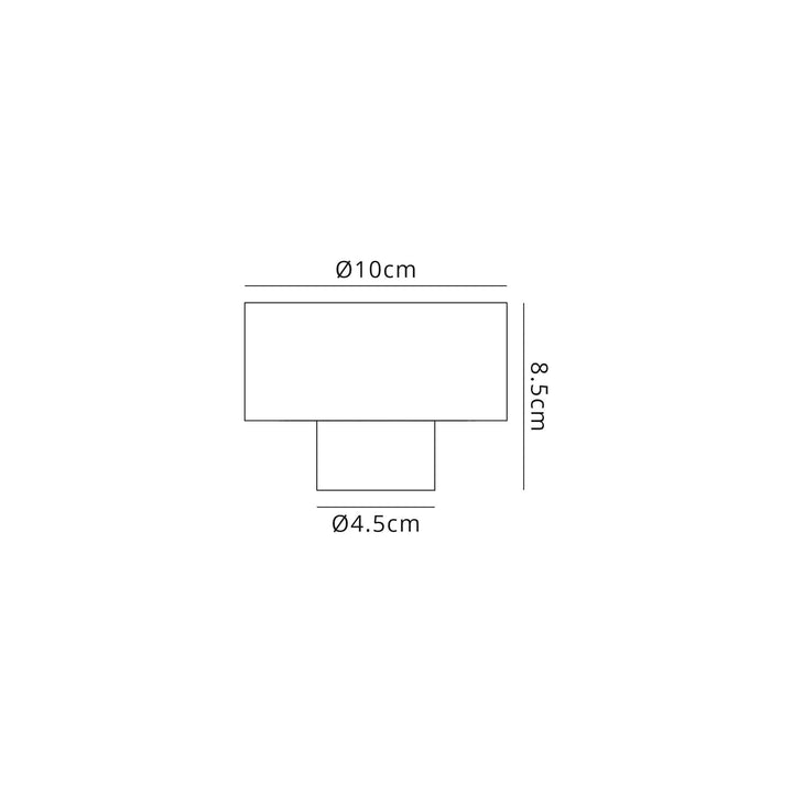 Nelson Lighting NL87179 Raibon Surface Kit Brass