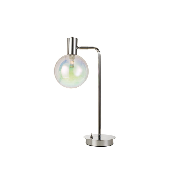 Nelson Lighting NL82819 Rome 1 Light Table Lamp Polished Chrome