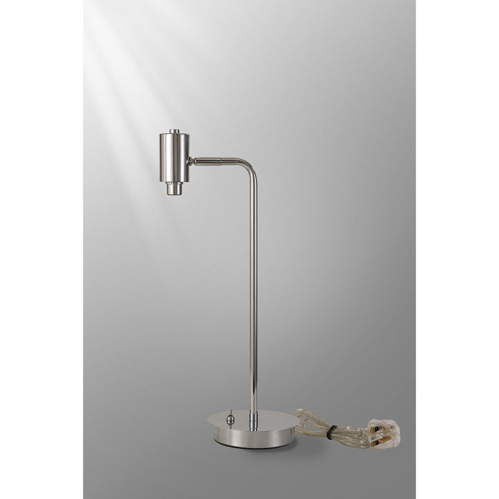 Nelson Lighting NL90699 Rome 1 Light Table Lamp Polished Chrome