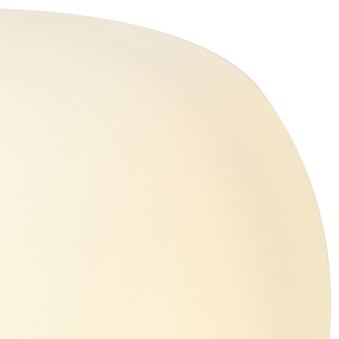 Nelson Lighting NL86539 Sabus 1 Light Table Lamp Satin Gold Frosted White