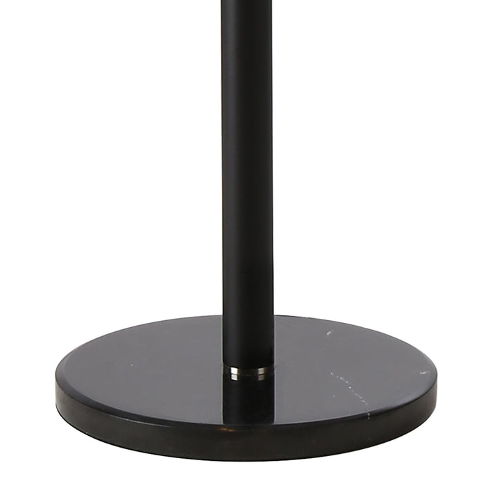 Nelson Lighting NL9048/SM9 Prague 11 Light Floor Lamp Satin Black Smoke Plated