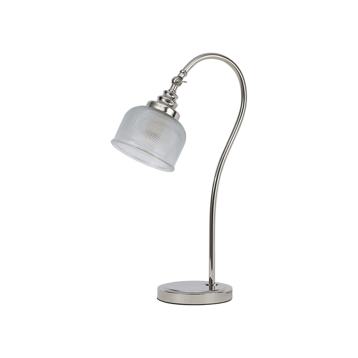 Nelson Lighting NL86129 Sakkas 1 Light Table Lamp Polished Nickel