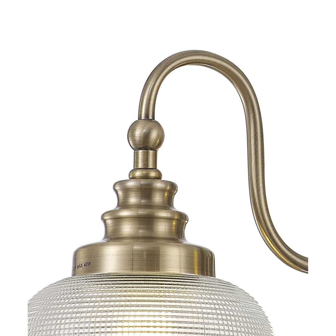 Nelson Lighting NL86179 | Sakkas 3 Light Pendant | Antique Brass Finish