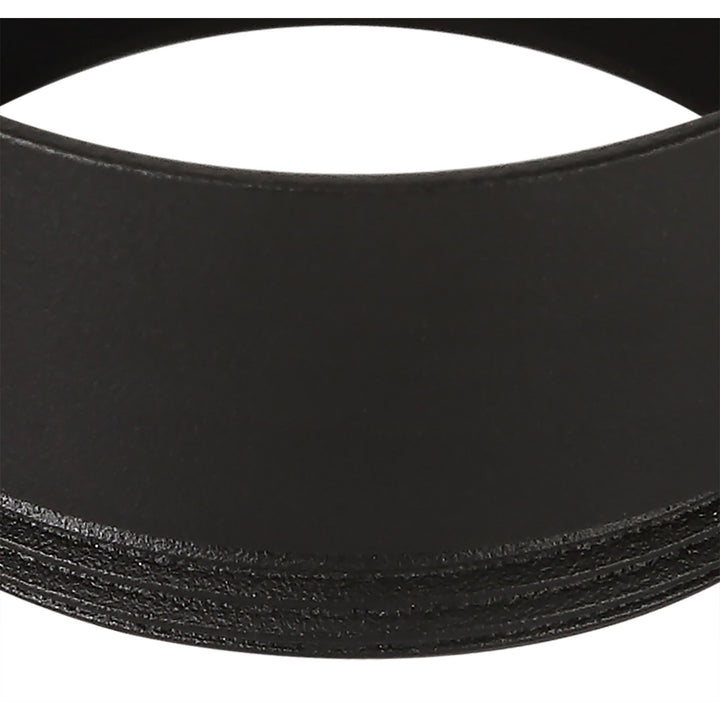 Nelson Lighting NL83939 Stockholm 2cm Face Ring Accessory Pack Sand Black