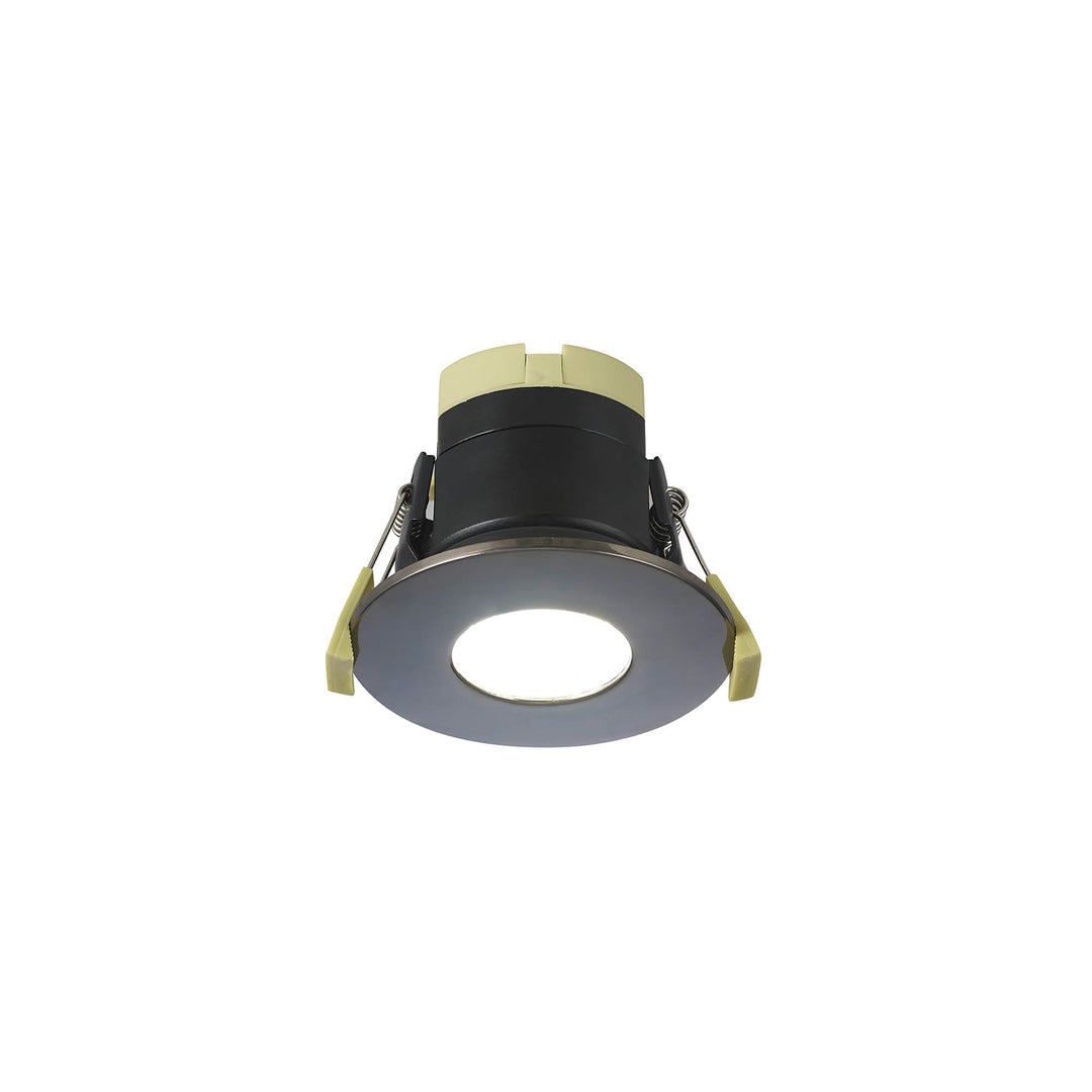 Nelson Lighting NL8739/BC9 Zaft 1 LED Outdoor Downlight Black Chrome