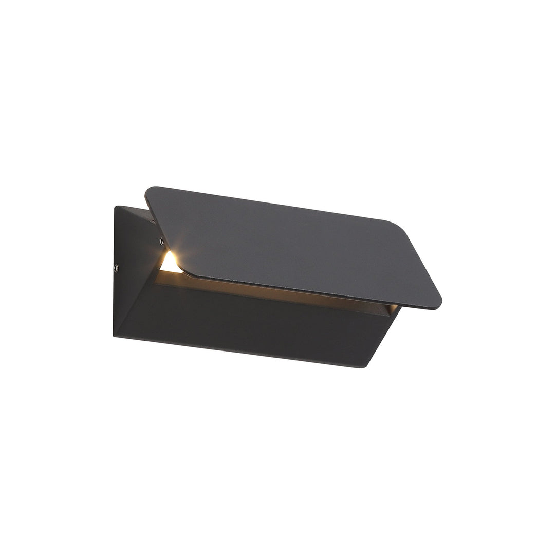 Nelson Lighting NL72019 Carl Outdoor Up & Downward Lighting Wall Lamp LED Anthracite