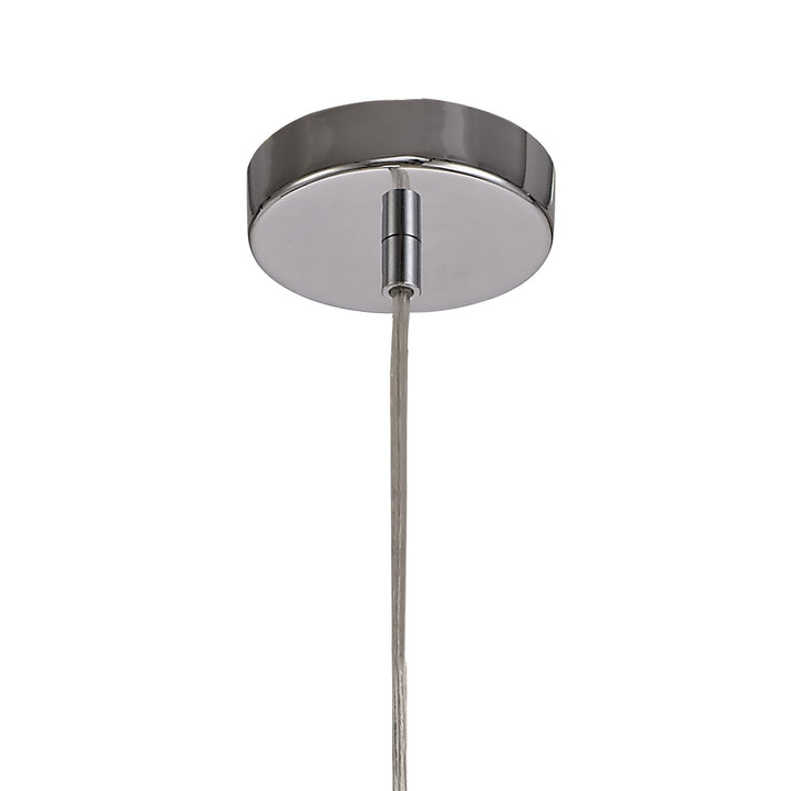 Nelson Lighting NL74099 Amo Single Pendant Gold/Polished Chrome