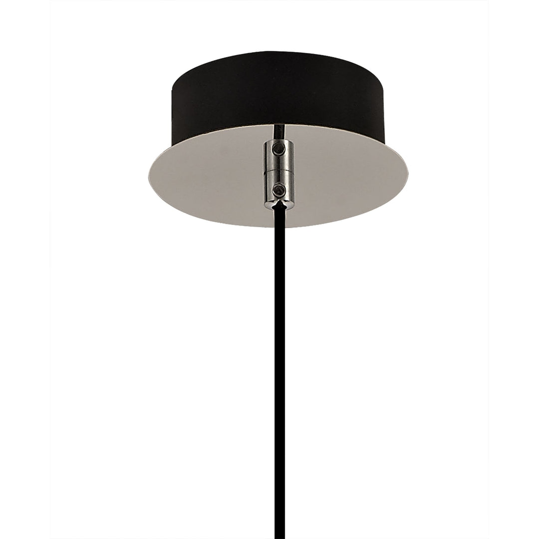 Nelson Lighting NL74349 Barter Pendant LED Smoked/Black