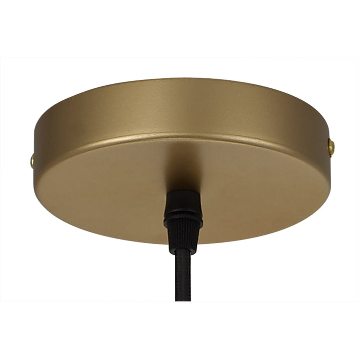 Nelson Lighting NL83779 Belgium Dome Pendant Painted Gold