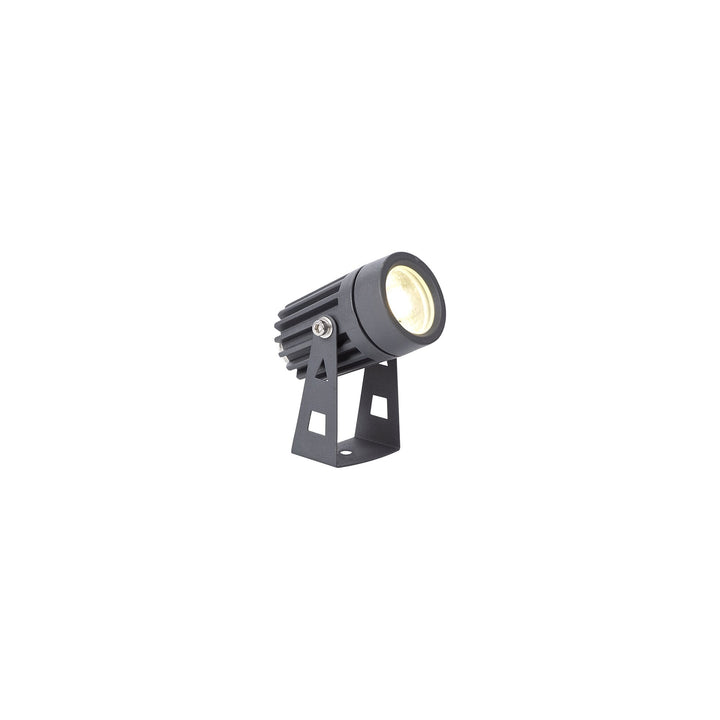 Nelson Lighting NL81759 Caster Outdoor Spike Light LED Grey/Black