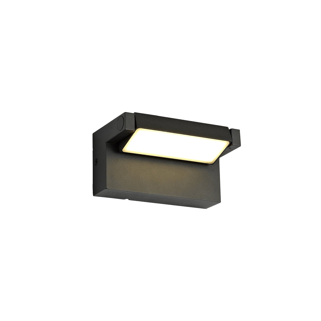 Nelson Lighting NL71849 Lucia Outdoor Wall Lamp Adjustable LED Graphite Black