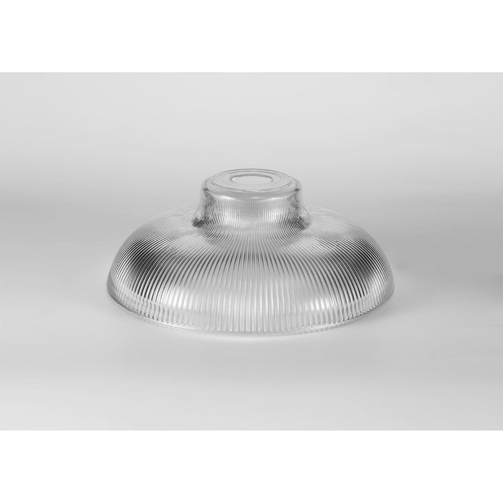 Nelson Lighting NL80519 Louis Round 30cm Clear Glass Lampshade