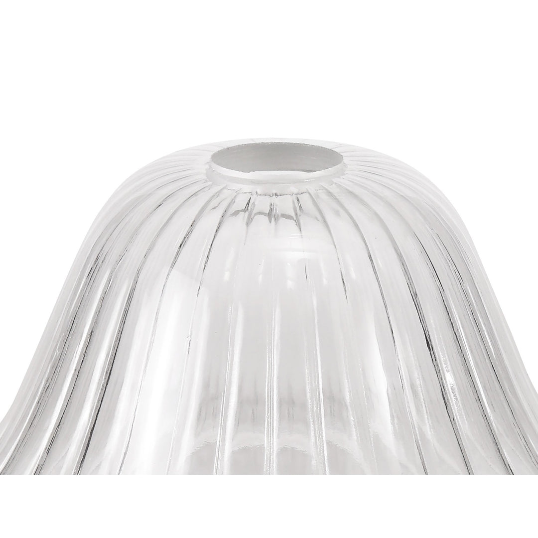 Nelson Lighting NL80529 Louis Bell 30cm Clear Glass Lampshade