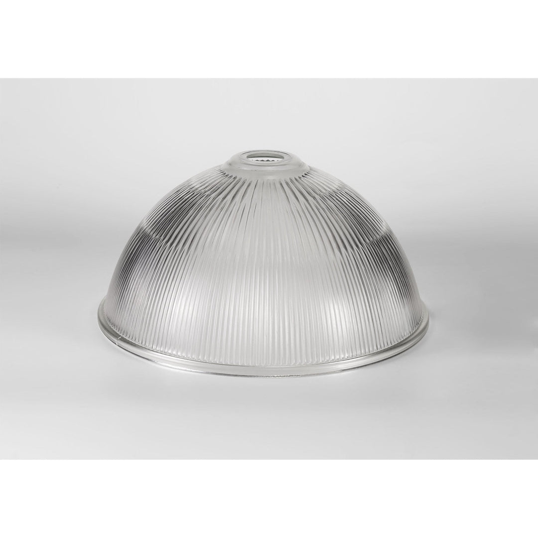 Nelson Lighting NL80559 Louis Dome 38cm Clear Glass Lampshade