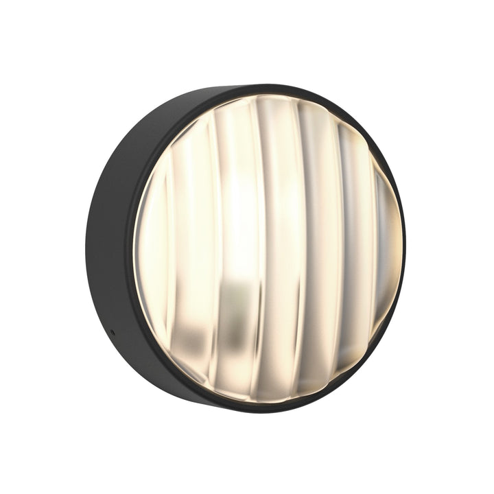 Astro 1032005 Montreal Round 220 Outdoor Wall Light Textured Black