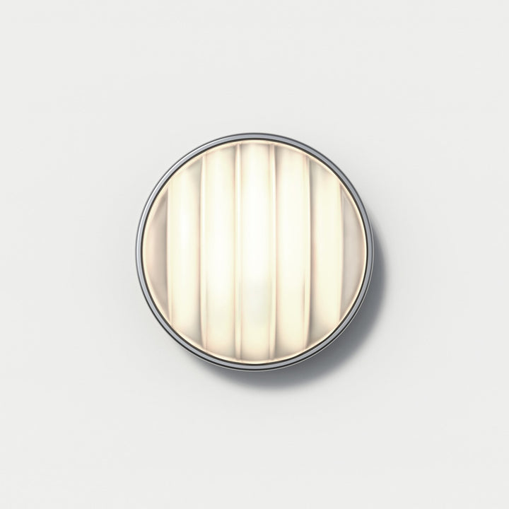 Astro 1032011 Montreal Round 220 Outdoor Wall Light Brushed Stainless Steel