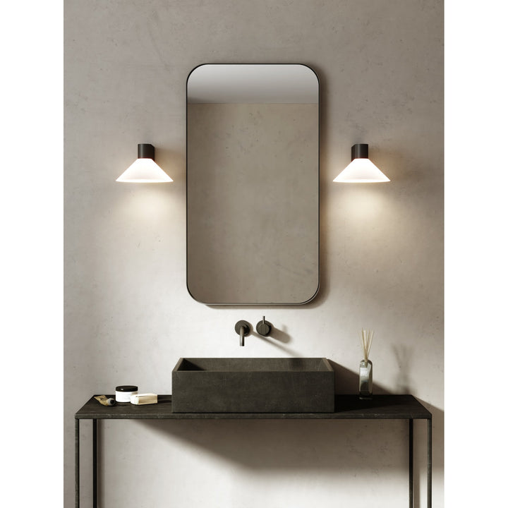 Astro 1451002 Conic Bathroom Wall Light Matt Black