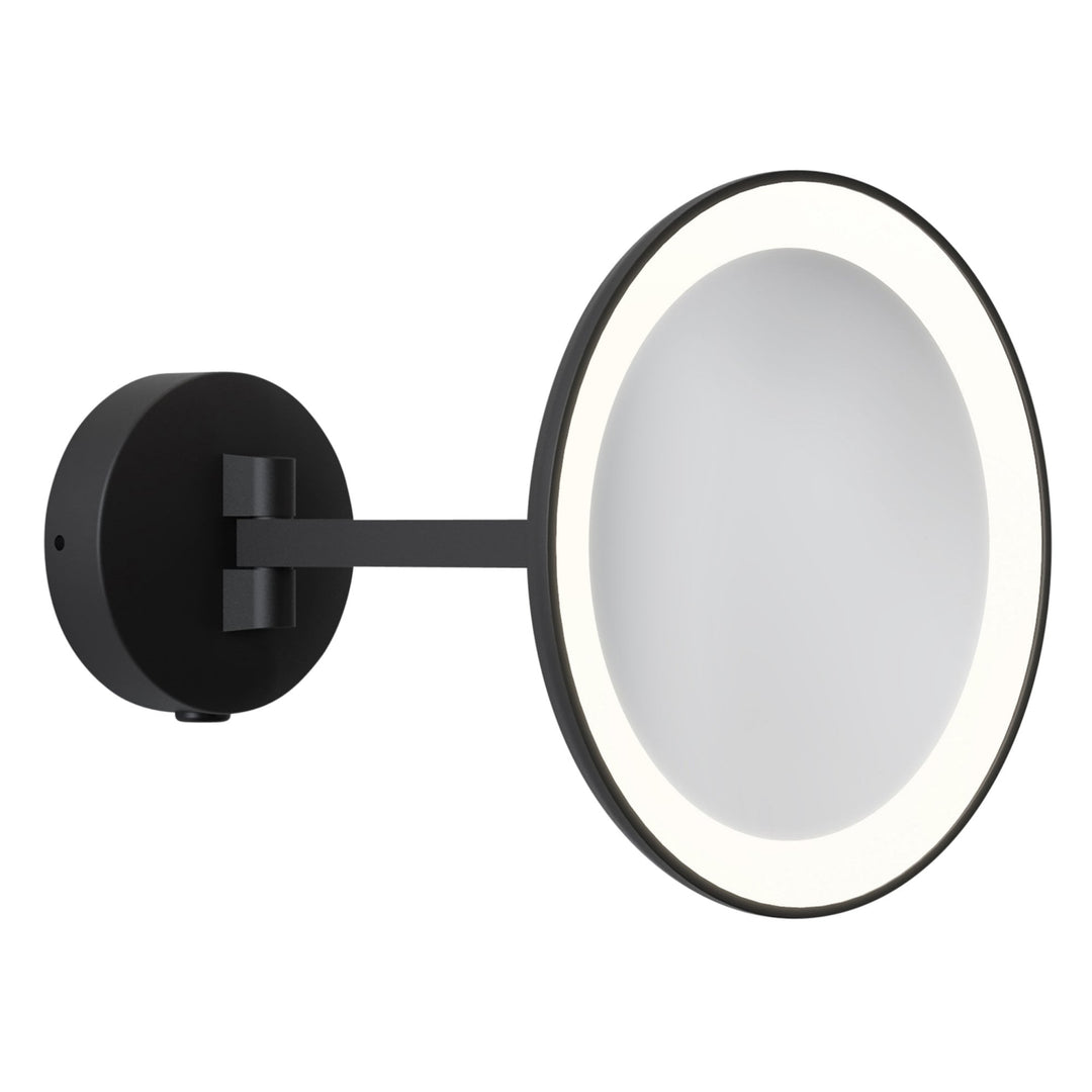 Astro 1373022 Mascali LED Bathroom Magnifying Mirror Matt Black