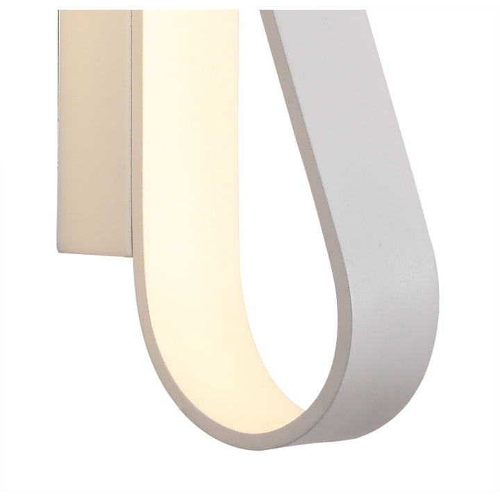 Nelson Lighting NL73639 Marion Wall Lamp LED Sand White