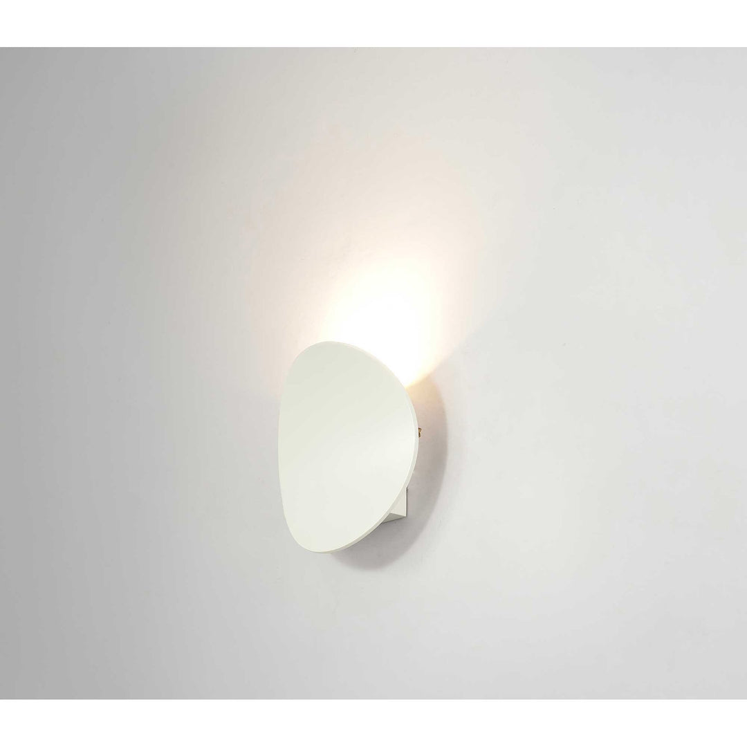 Nelson Lighting NL72199 Mia Outdoor Wall Lamp LED Sand White