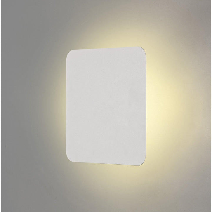 Nelson Lighting NLK03809 Modena Magnetic Base Wall Lamp LED 20cm Square Sand White