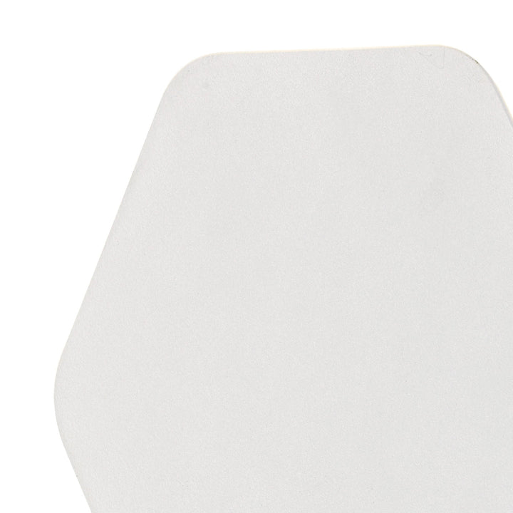 Nelson Lighting NLK03829 | Modena Wall Lamp | LED Hexagonal Base | Sand White