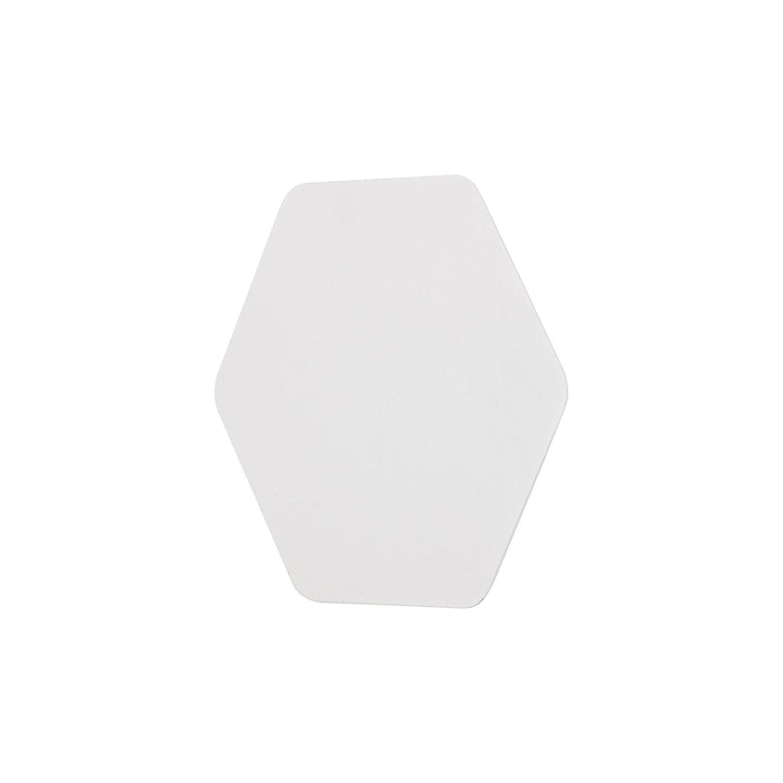 Nelson Lighting NLK03849 Modena Magnetic Base Wall Lamp LED 20cm Horizontal Hexagonal Sand White