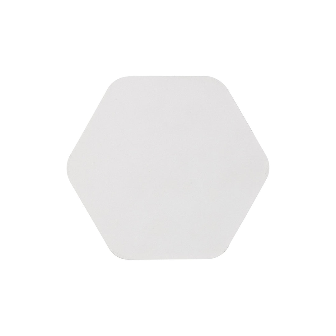 Nelson Lighting NLK03849 Modena Magnetic Base Wall Lamp LED 20cm Horizontal Hexagonal Sand White