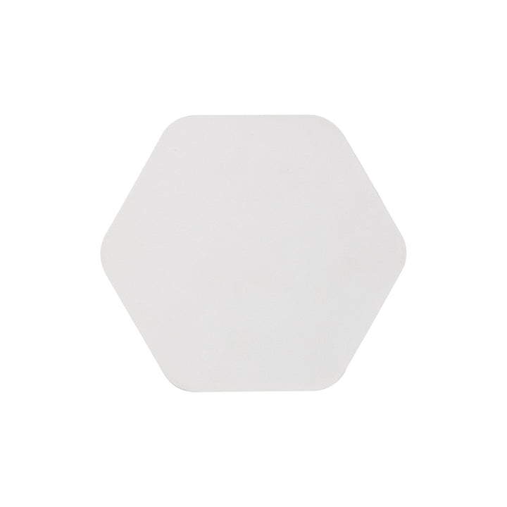 Nelson Lighting NLK03849 Modena Magnetic Base Wall Lamp LED 20cm Horizontal Hexagonal Sand White