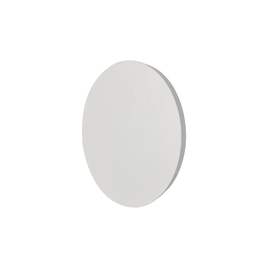 Nelson Lighting NLK03869 Modena Magnetic Base Wall Lamp LED 20/19cm Round Centre Sand White/ Frosted Diffuser