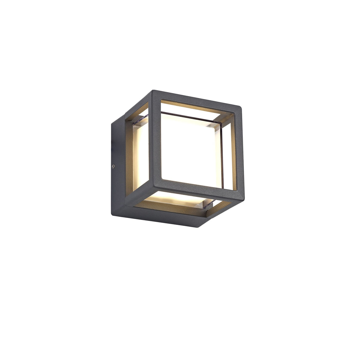 Nelson Lighting NL72099 Rhys Outdoor Square Down Light LED Anthracite