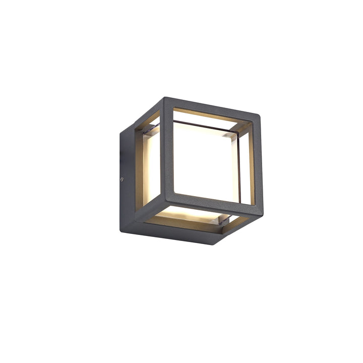 Nelson Lighting NL72099 Rhys Outdoor Square Down Light LED Anthracite