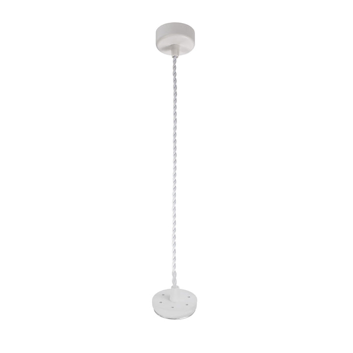 Nelson Lighting NL80359 Silence Pendant Light Kit 2M 1 Light Sand White