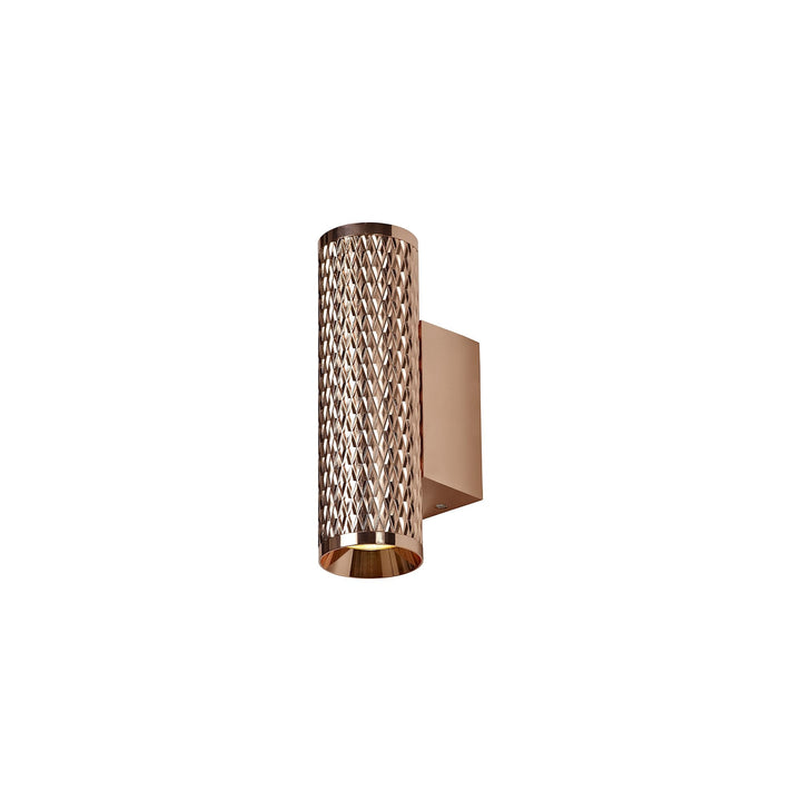 Nelson Lighting NL80419 Silence Wall Lamp 2 Light Rose Gold