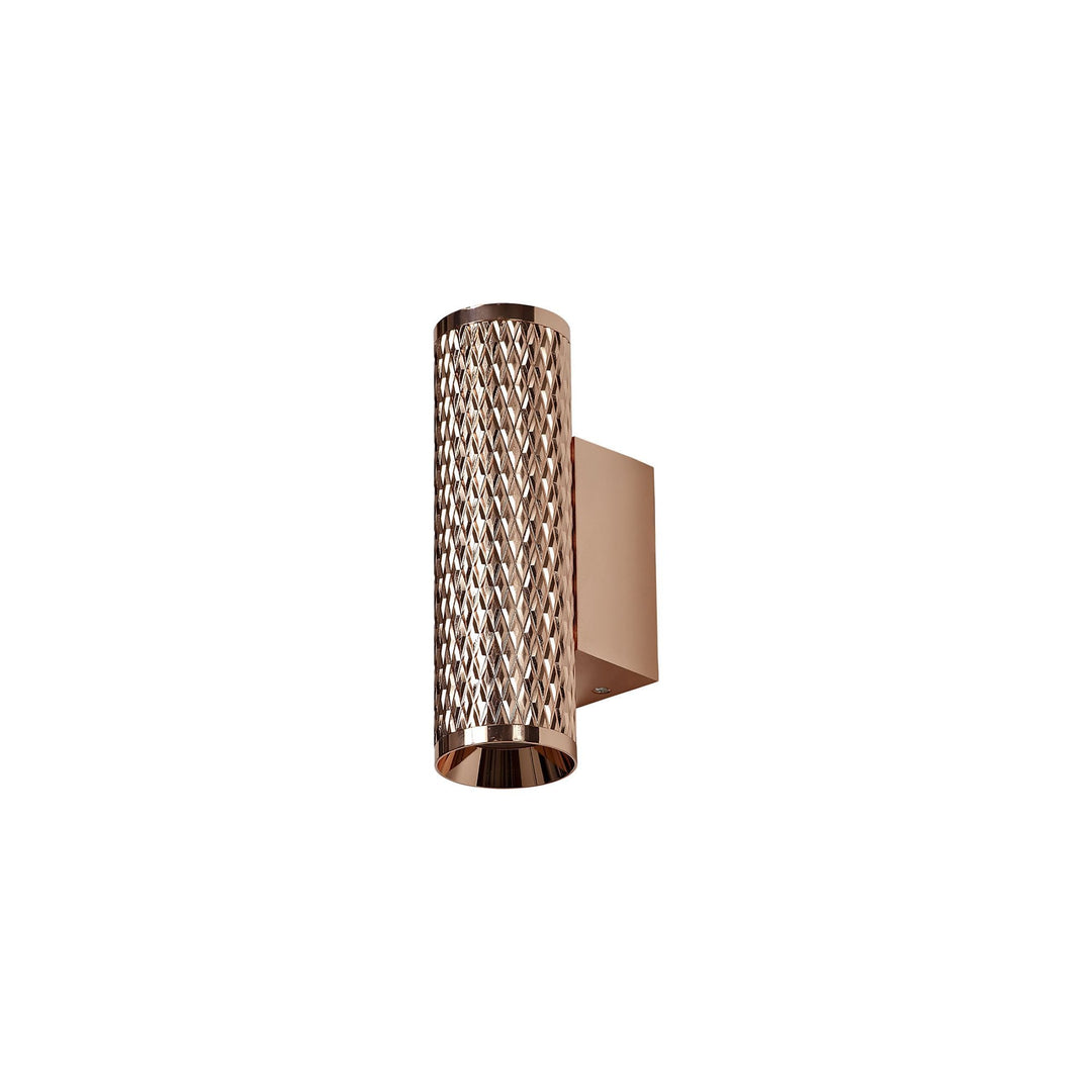 Nelson Lighting NL80419 Silence Wall Lamp 2 Light Rose Gold