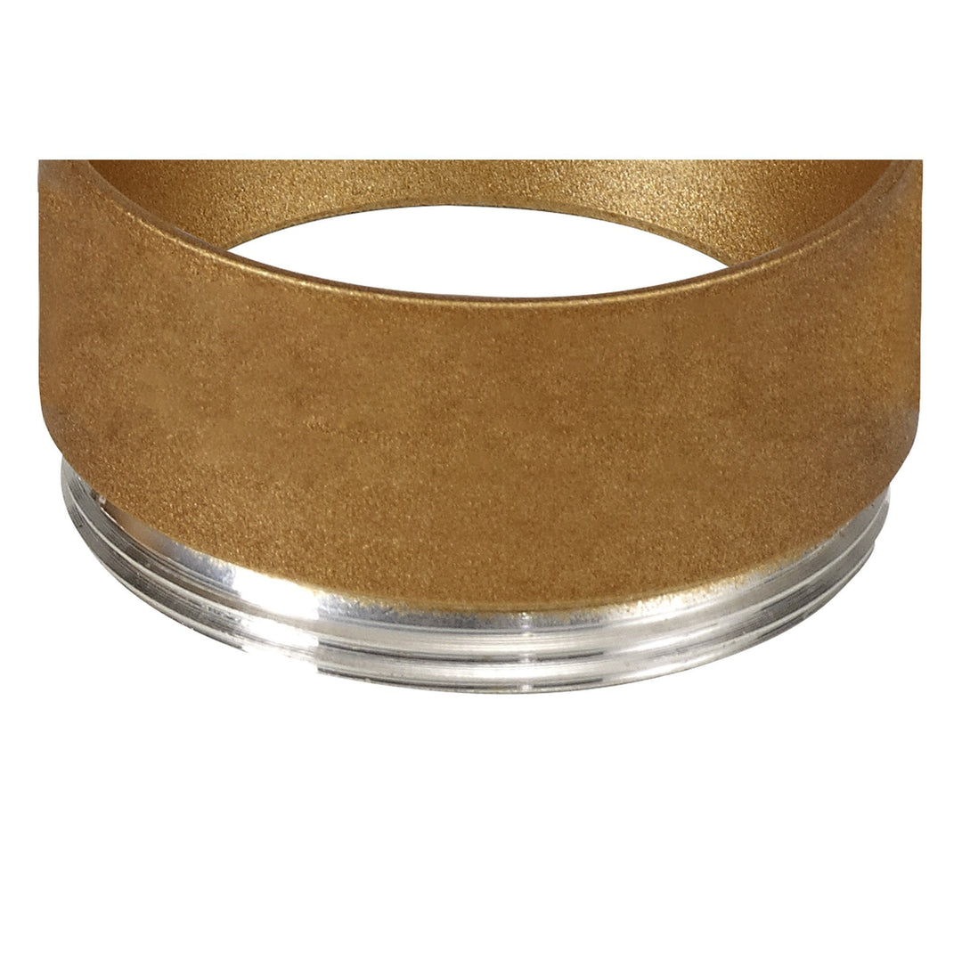 Nelson Lighting NL80449 Silence 2cm Face Ring & 1cm Back Ring Accessory Pack Champagne Gold