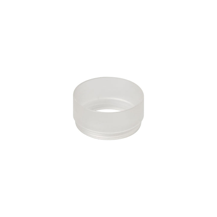 Nelson Lighting NLK01739 Silence 1 Light 30cm Surface Mounted Ceiling Sand Black/Acrylic Ring