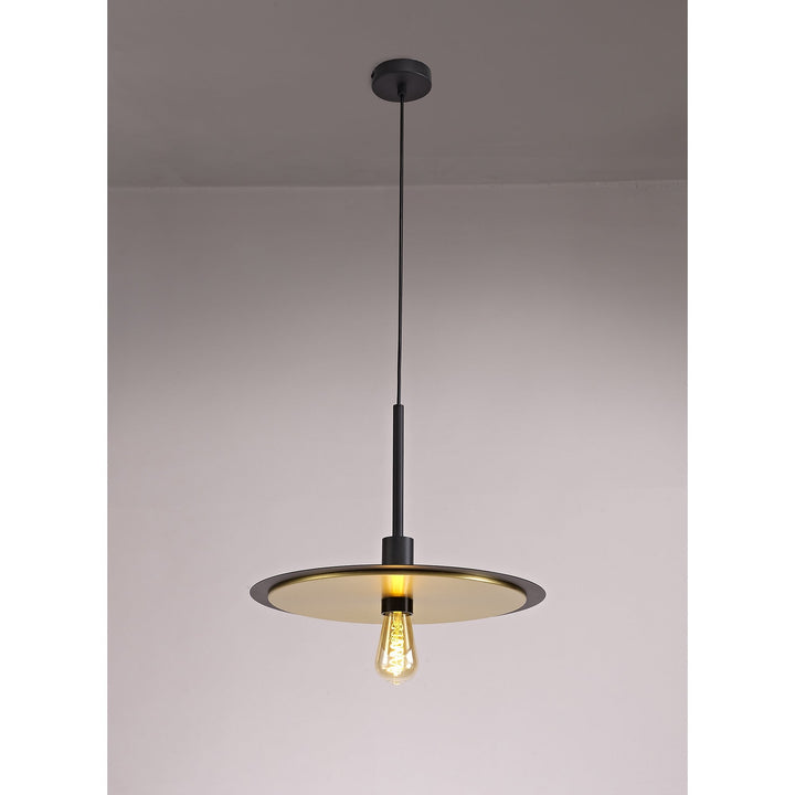 Nelson Lighting NL75679 | Tazzy 3-in-1 Light | Black & Gold Finish