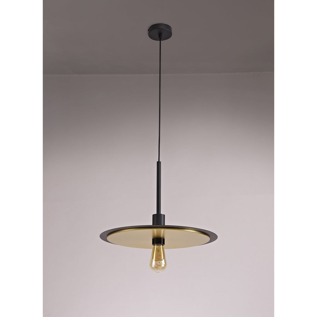 Nelson Lighting NL75679 | Tazzy 3-in-1 Light | Black & Gold Finish