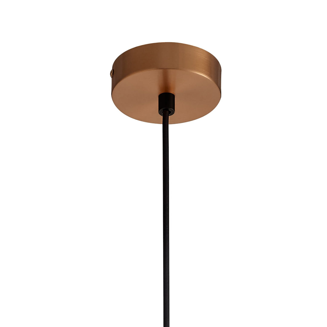 Nelson Lighting NL76009 Timmy Single Pendant 1 Light Adjustable Copper