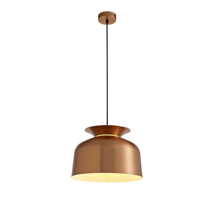 Nelson Lighting NL76009 Timmy Single Pendant 1 Light Adjustable Copper