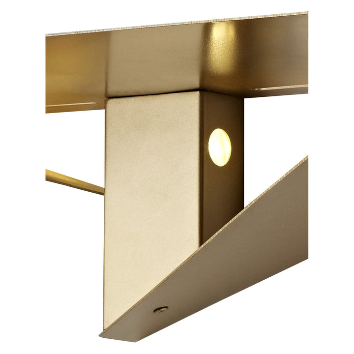 Nelson Lighting NL70719 Tobin Wall Lamp LED Gold Painted