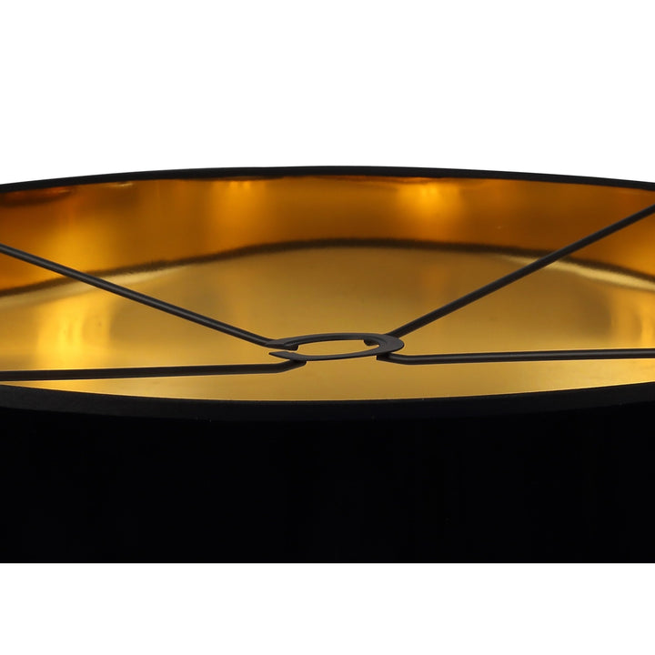 Nelson Lighting NL76969 Vivi Round 600x 150mm Shade Gold/Black