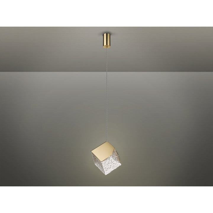 Schuller 720137 Priscila 1 Light Pendant Gold