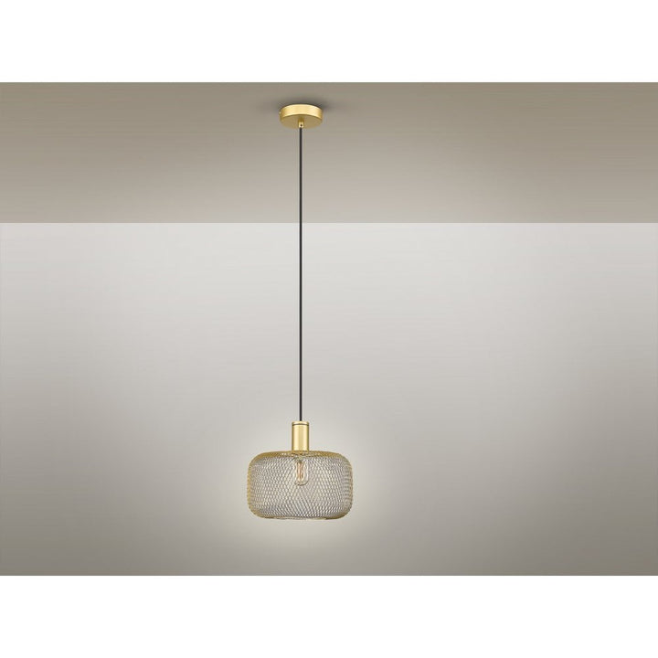 Schuller 910149 Osiris 1 Light Pendant Gold