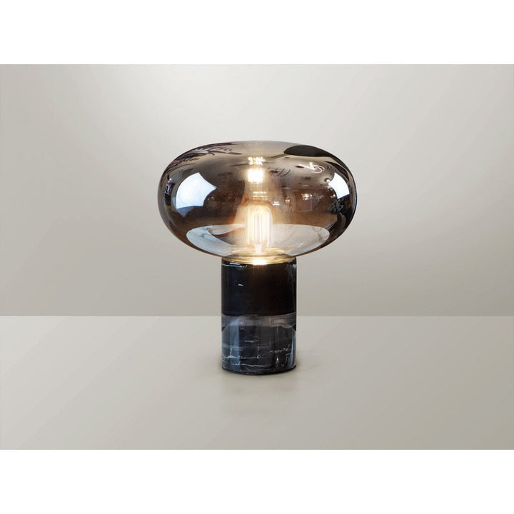 Schuller 837125UK Fungi Table Lamp Black Marble