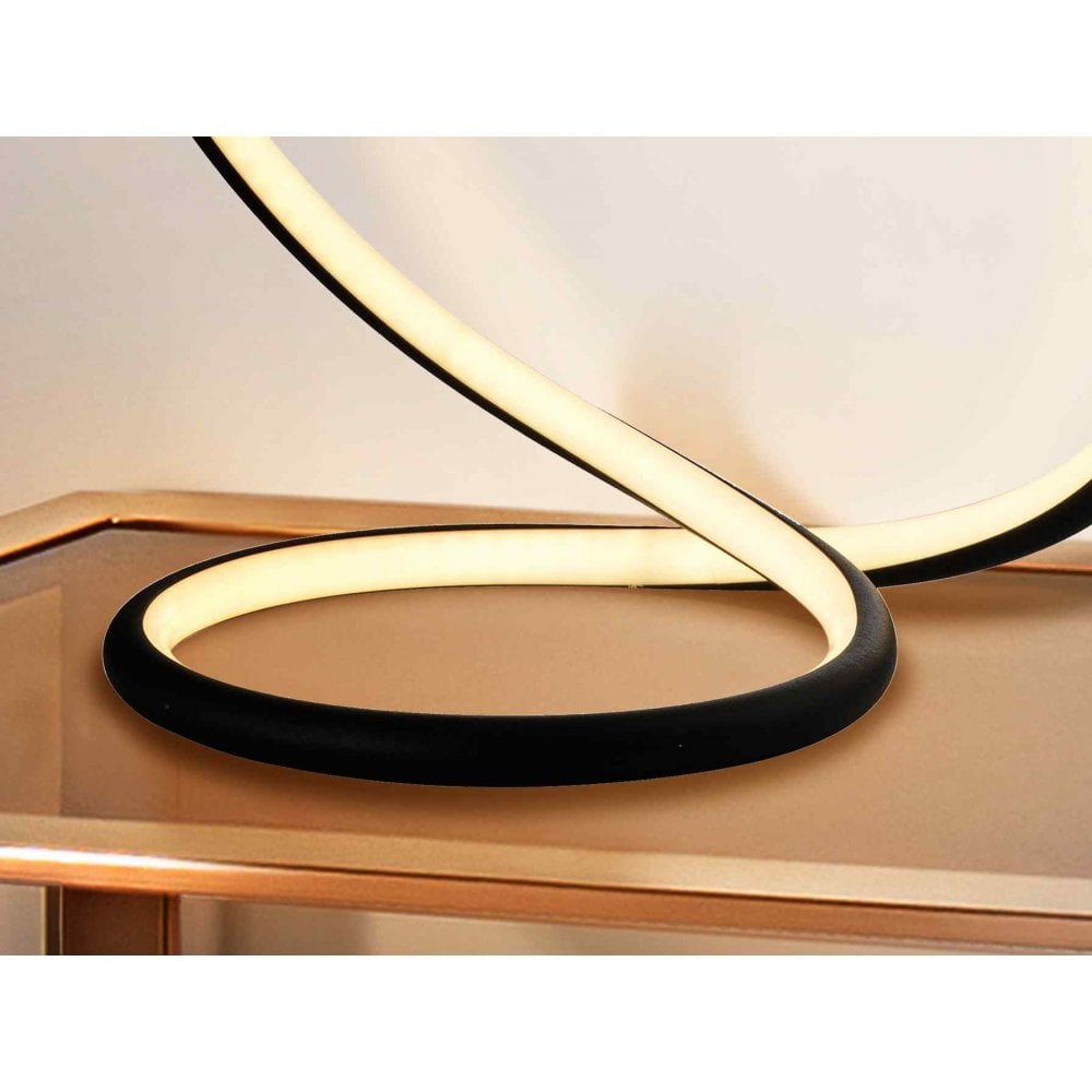 Schuller 963053UK Infinito LED Table Lamp Black