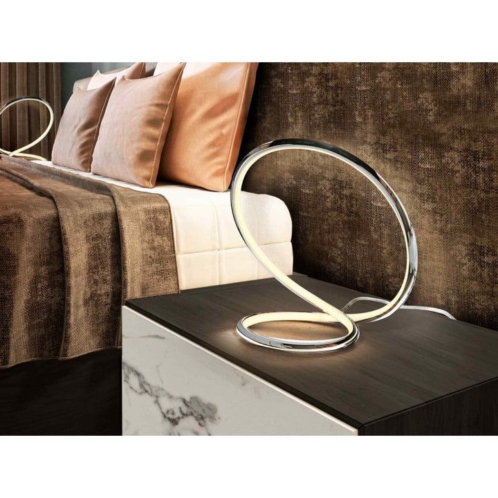 Schuller 963060UK Infinito LED Table Lamp Chrome